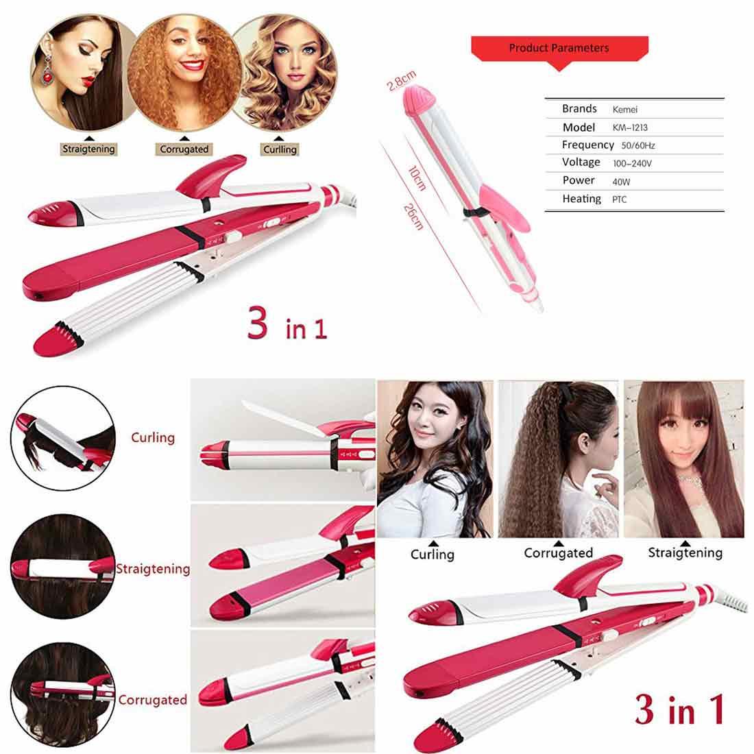 Buy Shinon 3 in 1 Hair Straightener in Pakistan