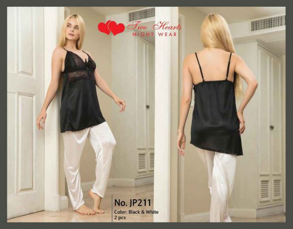 Buy Pluto - Sleeveless Ceder Strap Night Suit in Pakistan