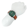 Buy Neutra Green Dial Brown Leather Strap Watch For Men in Pakistan