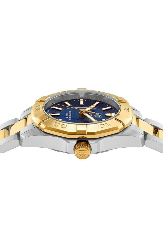 TAG Heuer Aquaracer 18k Gold Bezel 32mm Men's Watch