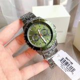 Buy Michael Kors Mens Chronograph Stainless Steel Green Dial 44mm Watch - Mk7158 in Pakistan
