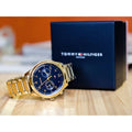 Buy Tommy Hilfiger Mens Quartz Stainless Steel Blue Dial 44mm Watch - 1791783 in Pakistan