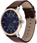 Buy Tommy Hilfiger Mens Quartz Leather Strap Blue Dial 44mm Watch - 1710418 in Pakistan