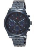 Buy Tommy Hilfiger Mens Quartz Blue Stainless Steel Blue Dial 44mm Watch - 1791739 in Pakistan