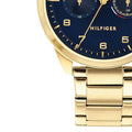 Buy Tommy Hilfiger Mens Quartz Stainless Steel Blue Dial 44mm Watch - 1791783 in Pakistan