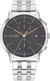 Buy Tommy Hilfiger Mens Quartz Stainless Steel Grey Dial 44mm Watch - 1710431 in Pakistan