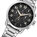 Buy Tommy Hilfiger Mens Quartz Stainless Steel Black Dial 46mm Watch - 1791422 in Pakistan