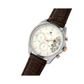 Buy Tommy Hilfiger Mens Quartz Leather Strap Silver Dial 44mm Watch - 1710450 in Pakistan