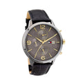 Buy Tommy Hilfiger Mens Quartz Leather Strap Grey Dial 42mm Watch - 1710357 in Pakistan