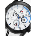 Buy Tommy Hilfiger Aiden White Dial White Rubber Strap Watch for Men - 1791862 in Pakistan