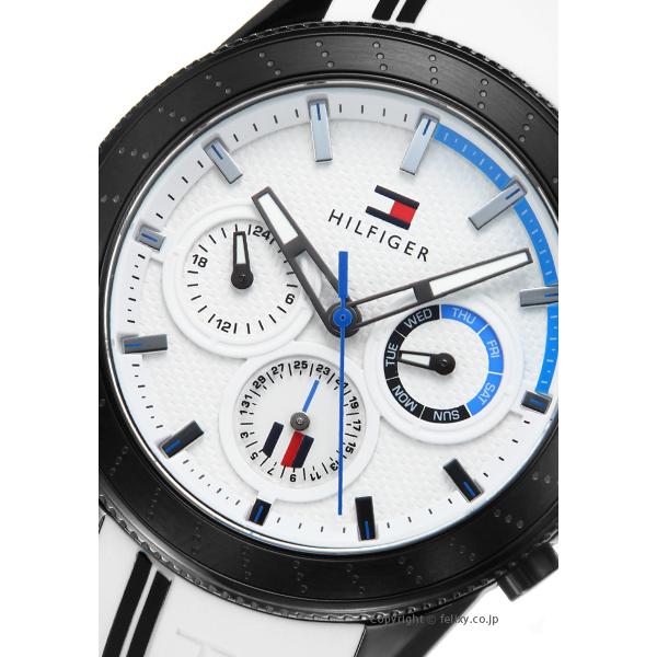 Buy Tommy Hilfiger Aiden White Dial White Rubber Strap Watch for Men - 1791862 in Pakistan