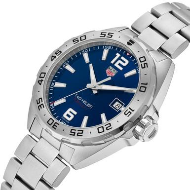 Buy Tag Heuer Formula 1 Quartz Blue Dial Silver Steel Strap Watch for Men - WAZ1118.BA0875 in Pakistan