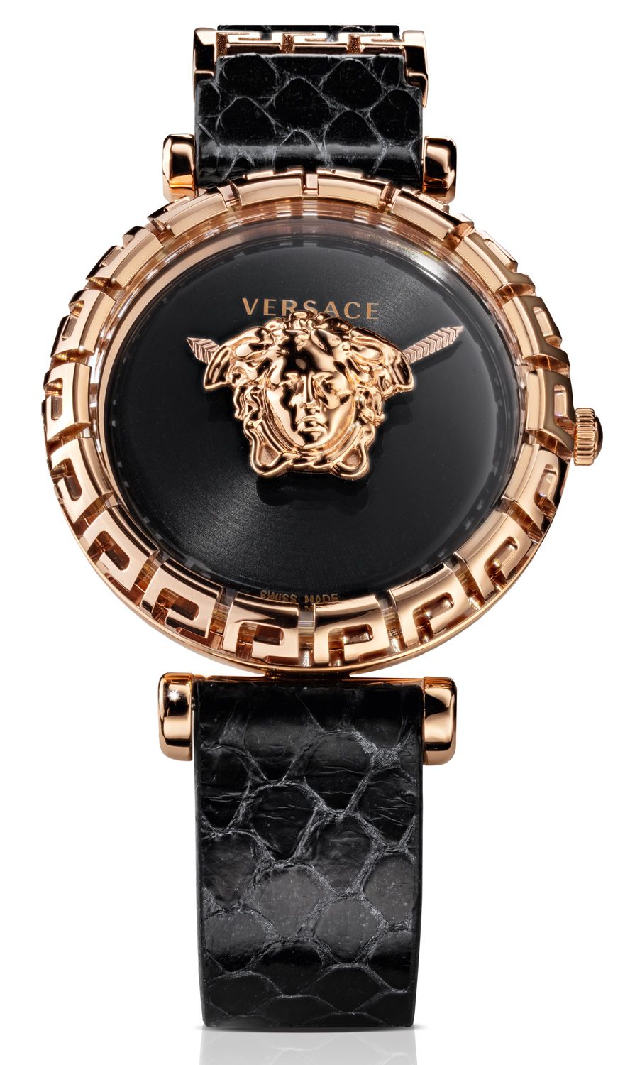 Buy Versace Women's Black 37 mm Palazzo Empire Greca Watch VEDV00719 in Pakistan