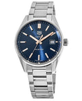 Buy Tag Heuer Carrera Blue Dial Silver Steel Strap Watch for Women - WAR1112.BA0601 in Pakistan