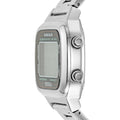 Buy Retro Digital Dial Silver Steel Strap Watch For Men in Pakistan