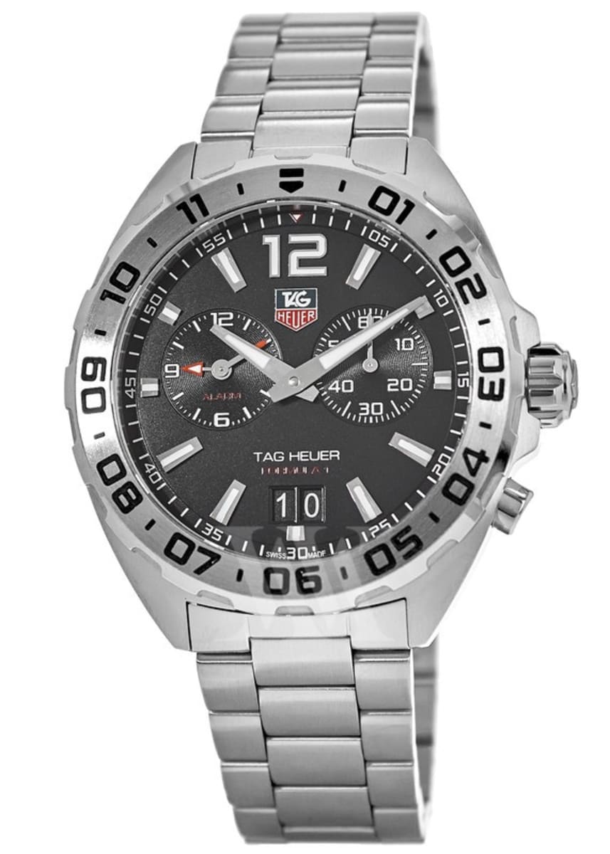 Buy Tag Heuer Formula 1 Black Dial Silver Steel Strap Watch for Men - WAZ111A.BA0875 in Pakistan