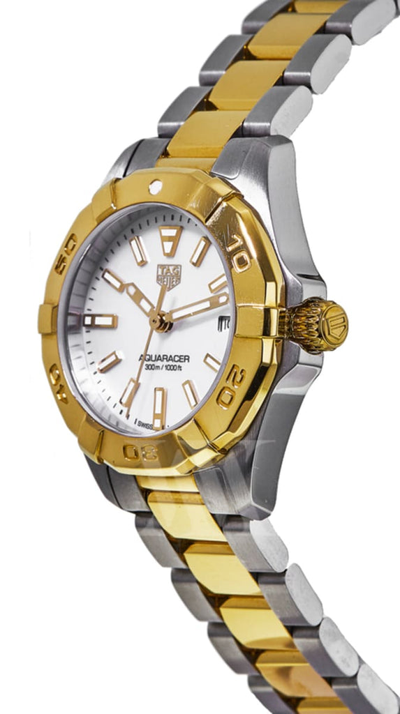 Tag Heuer Aquaracer White Mother of Pearl Dial Ladies Watch WBD1420.BB0321