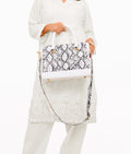 Buy White snake handbag in Pakistan