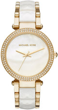 Buy Michael Kors Parker White Dial Two Tone Steel Strap Watch for Women - MK6400 in Pakistan