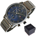 Buy Tommy Hilfiger Mens Quartz Stainless Steel Blue Dial 44mm Watch - 1791456 in Pakistan