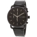 Buy Men's Quartz Commuter Black Leather Strap Black Dial 43Mm Watch in Pakistan