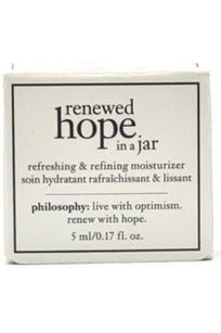 Buy Philosophy Renewed Hope In A Jar Refreshing & Refining Moisturizer - 5ml in Pakistan