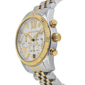 Buy Michael Kors Womens Chronograph Quartz Lexington Two-tone Stainless Steel Silver Dial 38mm Watch - Mk5955 in Pakistan