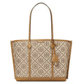 Buy Tory Burch Perry T Monogram Triple-compartment Tote Large Bag - Hazel in Pakistan