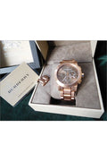 Buy Burberry Men's Swiss Made Gold-Tone Stainless Steel Grey Dial 42mm Watch BU9353 in Pakistan