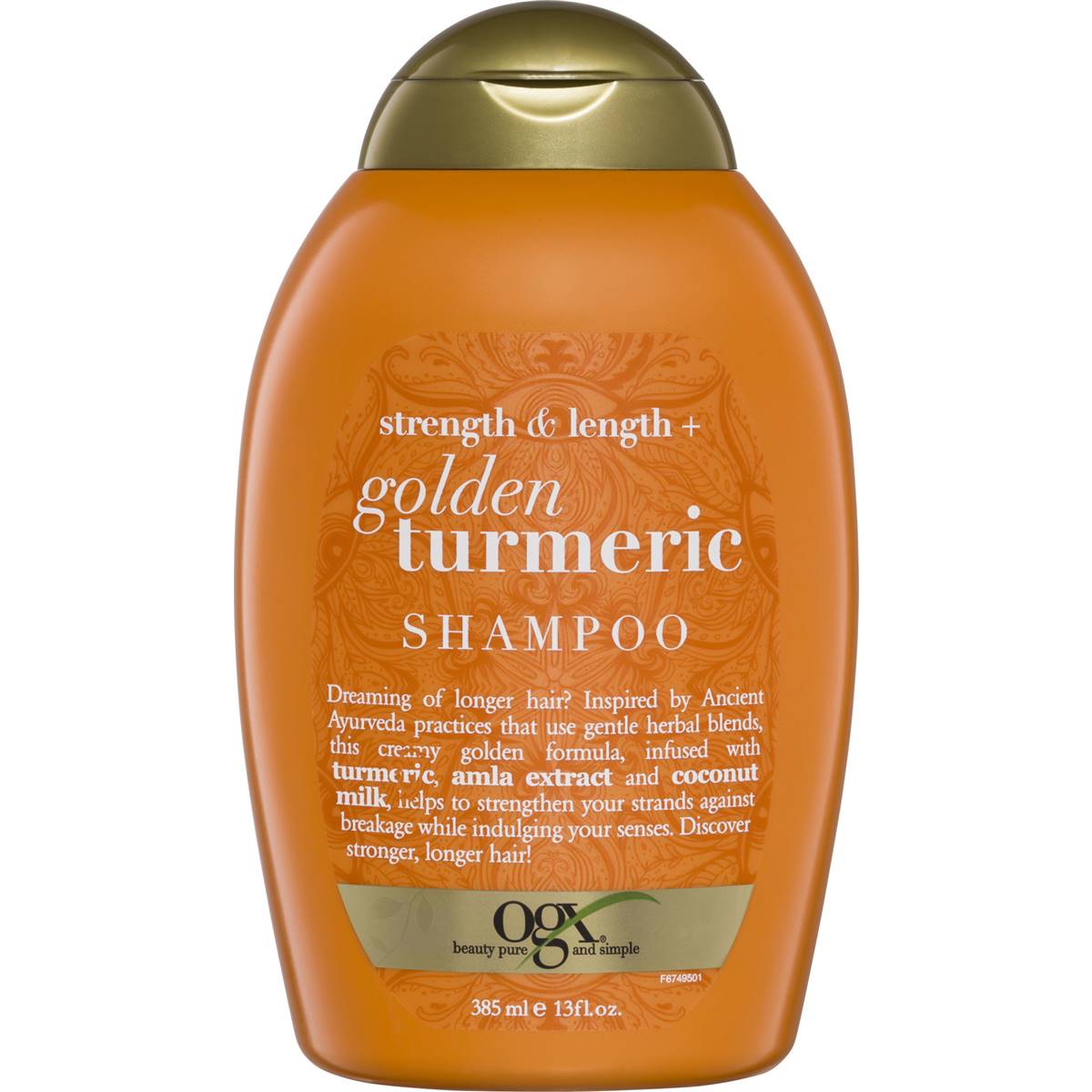 Buy OGX Golden Turmeric Strength & Length Shampoo  - 385ml in Pakistan