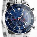 Buy Emporio Armani Men’s Chronograph Stainless Steel Blue Dial 45mm Watch - AR5933 in Pakistan