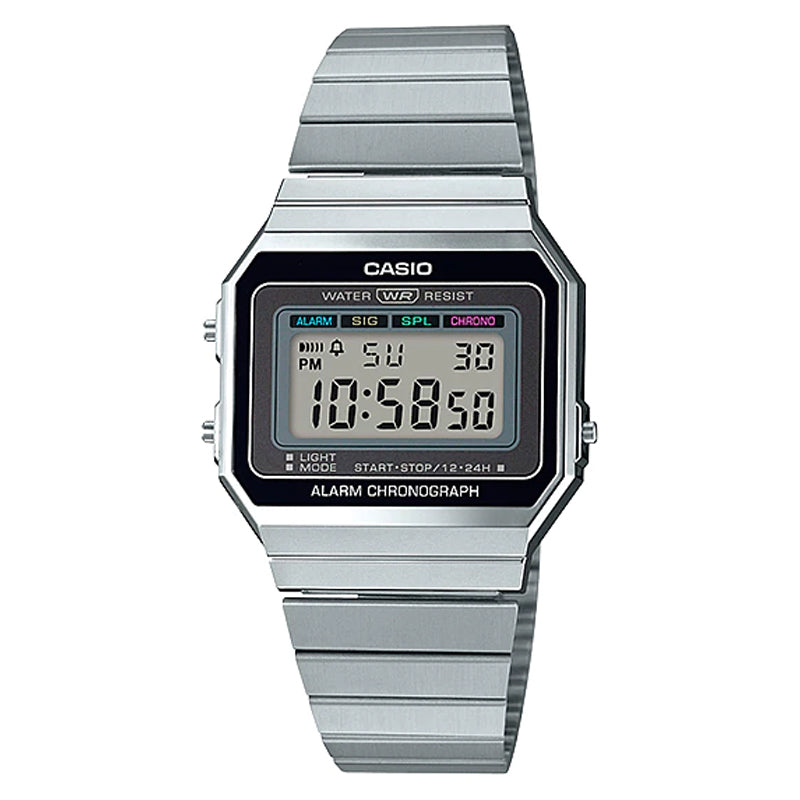 Buy Casio Silver Vintage Youth Wrist Watch for Men - A-700W-1A in Pakistan