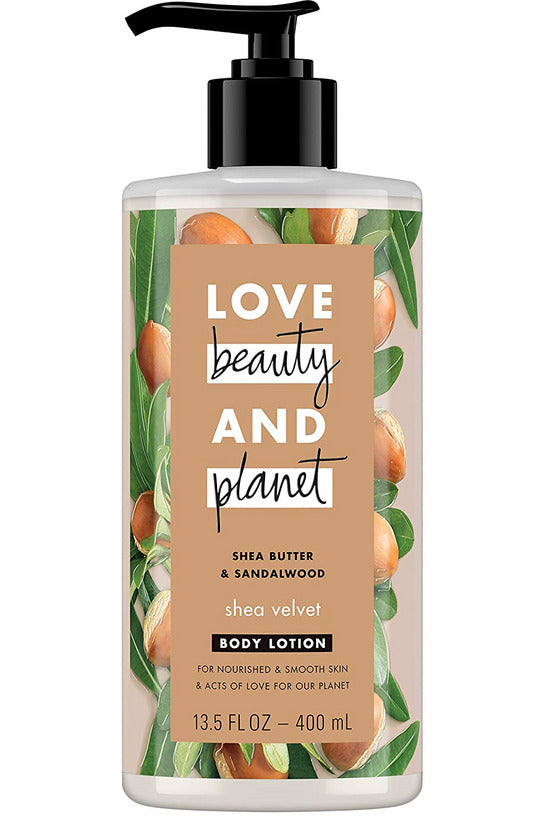 Buy Love Beauty And Planet Body Lotion Shea Butter & Sandalwood - 400ml in Pakistan