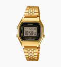 Buy Casio Ladies Mid-Size Gold Tone Digital Retro Watch - LA-680WGA-1D in Pakistan