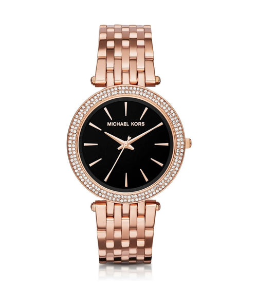 Buy Michael Kors Women’s Quartz Stainless Steel Black Dial 38mm Watch - MK3402 in Pakistan