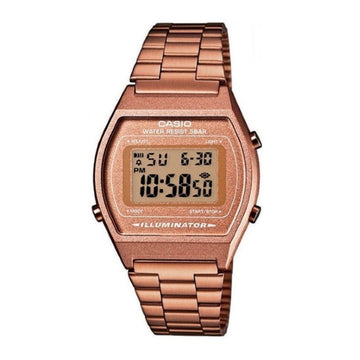 Buy Casio Vintage Youth Rose Gold Dial With Rose Gold Bracelet Womens Watch - B640WC-5A in Pakistan