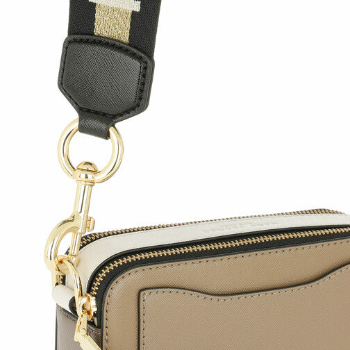 Marc Jacobs The Snap Shot Bag Small - French Gray Multi