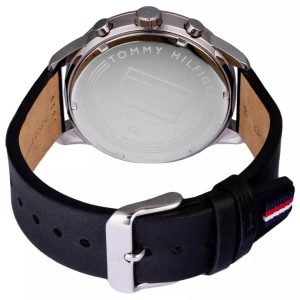 Buy Tommy Hilfiger Quartz Leather Strap Grey Dial 44mm Watch for Men - 1791488 in Pakistan