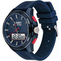 Buy Tommy Hilfiger Mens Quartz Silicone Strap Blue Dial 46mm Watch - 1791761 in Pakistan