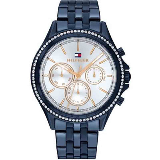 Buy Tommy Hilfiger Quartz Stainless Steel Blue Dial 38mm Watch for Women - 1782003 in Pakistan