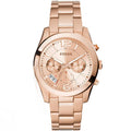 Buy Quartz Stainless Steel Rose Gold Dial 40Mm Watch For Women in Pakistan