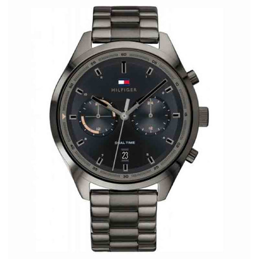 Buy Tommy Hilfiger Mens Quartz Stainless Steel Grey Dial 44mm Watch - 1791727 in Pakistan