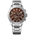 Buy Tommy Hilfiger Mens Quartz Stainless Steel Brown Dial 44mm Watch - 1791229 in Pakistan