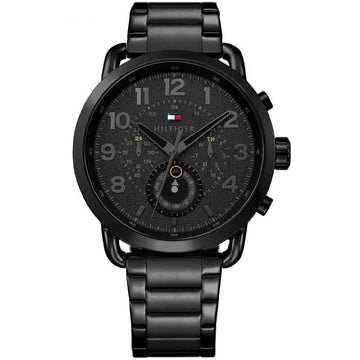 Buy Tommy Hilfiger Mens Quartz Stainless Steel Black Dial 46mm Watch - 1791423 in Pakistan