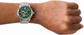 Buy Emporio Armani Men’s Automatic Silver Stainless Steel Green Dial 43mm Watch - AR60053 in Pakistan