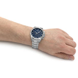 Buy Hugo Boss Mens Chronograph Hero Sport Stainless Steel Blue Dial 45mm Watch - 1513755 in Pakistan