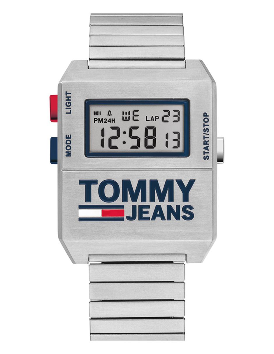 Buy Tommy Hilfiger Mens Digital Stainless Steel White Dial 32mm Watch - 1791669 in Pakistan