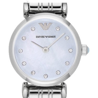 Buy Emporio Armani Women's Two-hand Mother of Pearl Dial Stainless Steel Watch - Ar1961 in Pakistan