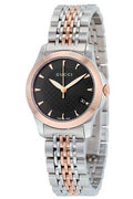 Buy Gucci Women's Swiss Made Quartz Stainless Steel Black Dial 27mm Watch YA126512 in Pakistan