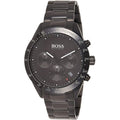 Buy Hugo Boss Mens Chronograph Quartz Talent Black Stainless Steel Black Dial 42mm Watch - 1513581 in Pakistan